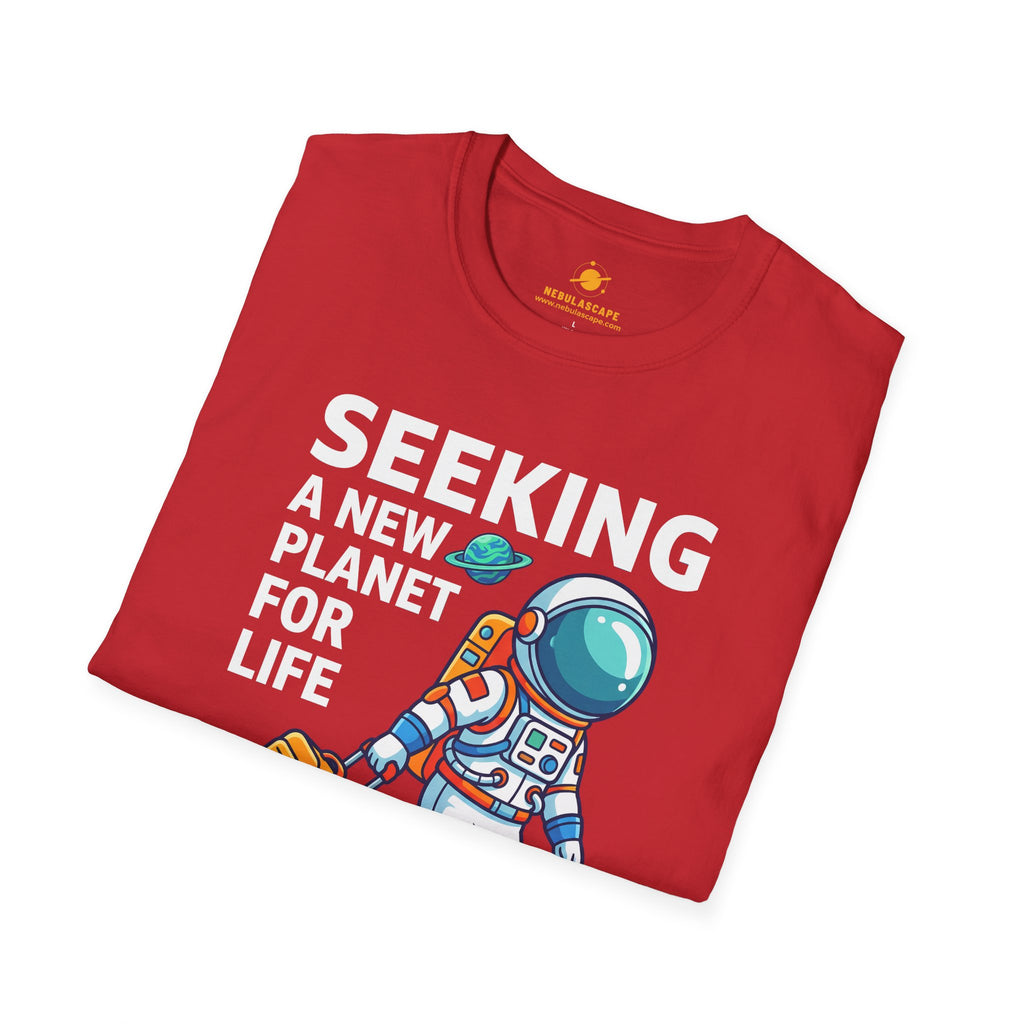 Seeking a New Planet Astronaut T-Shirt