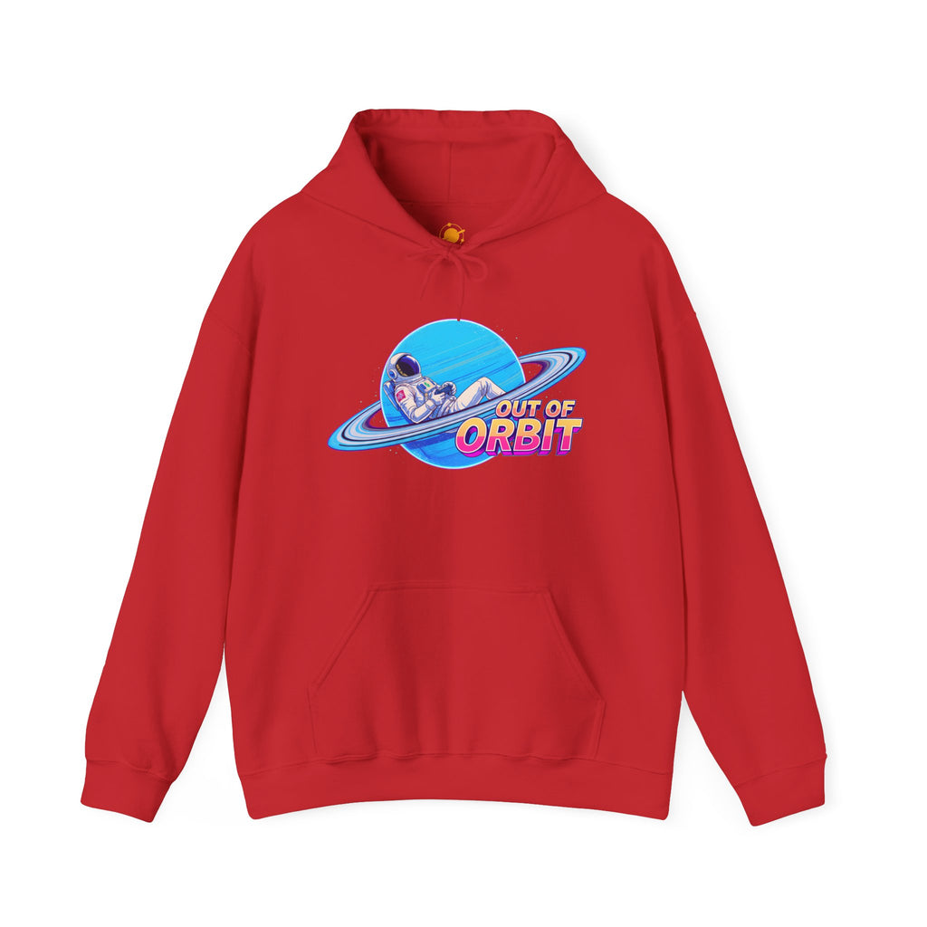 Out of Orbit Astronaut Hoodie – Retro Space Graphic Sweatshirt