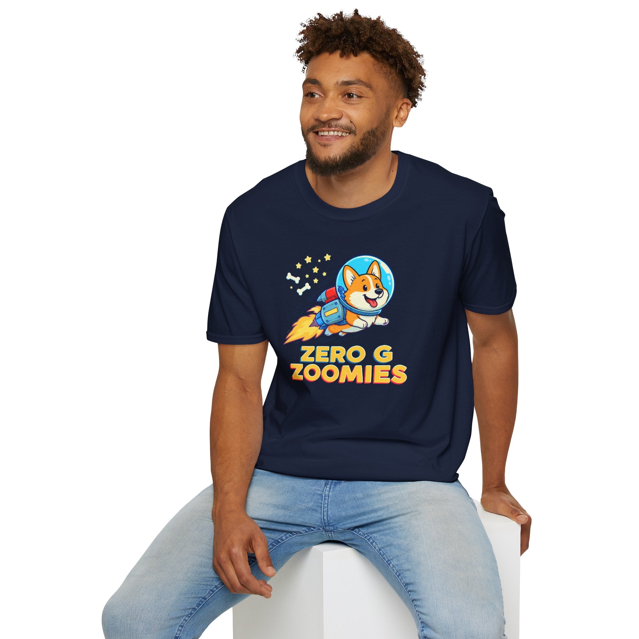Zero G Zoomies Rocket Dog T-Shirt