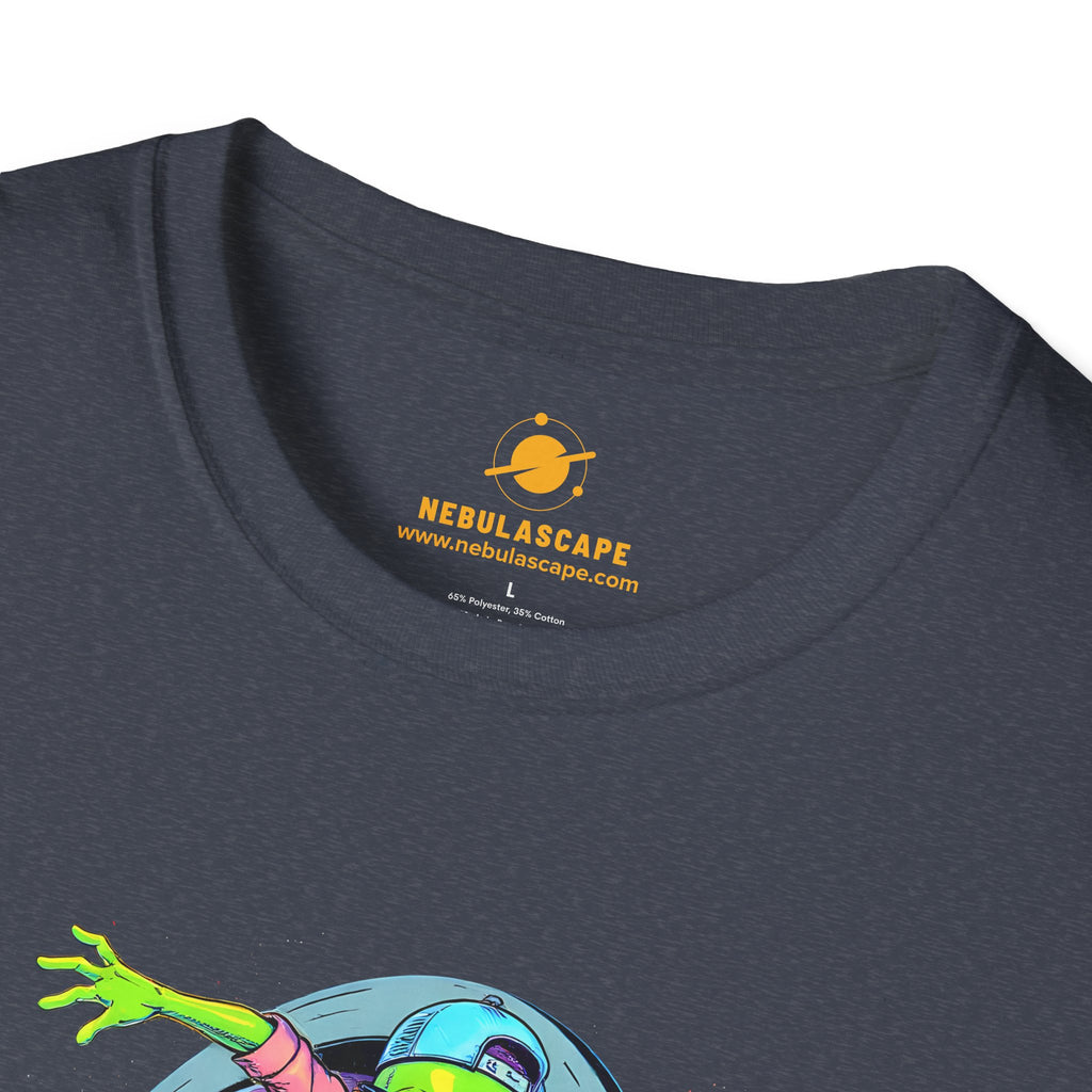 Shred The Void - Alien Skateboarder T-Shirt
