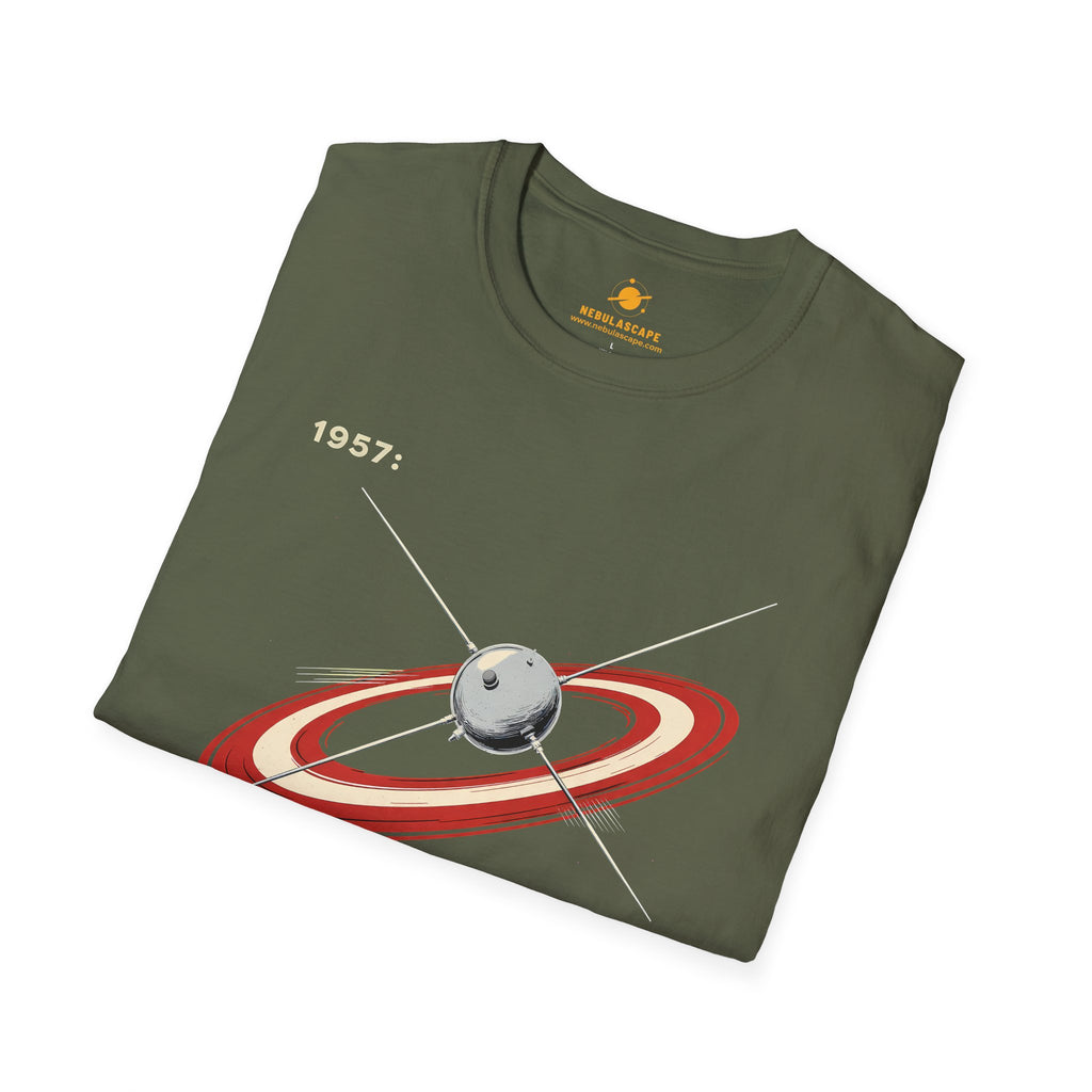 Sputnik First Signal 1957 Design 2 T-Shirt