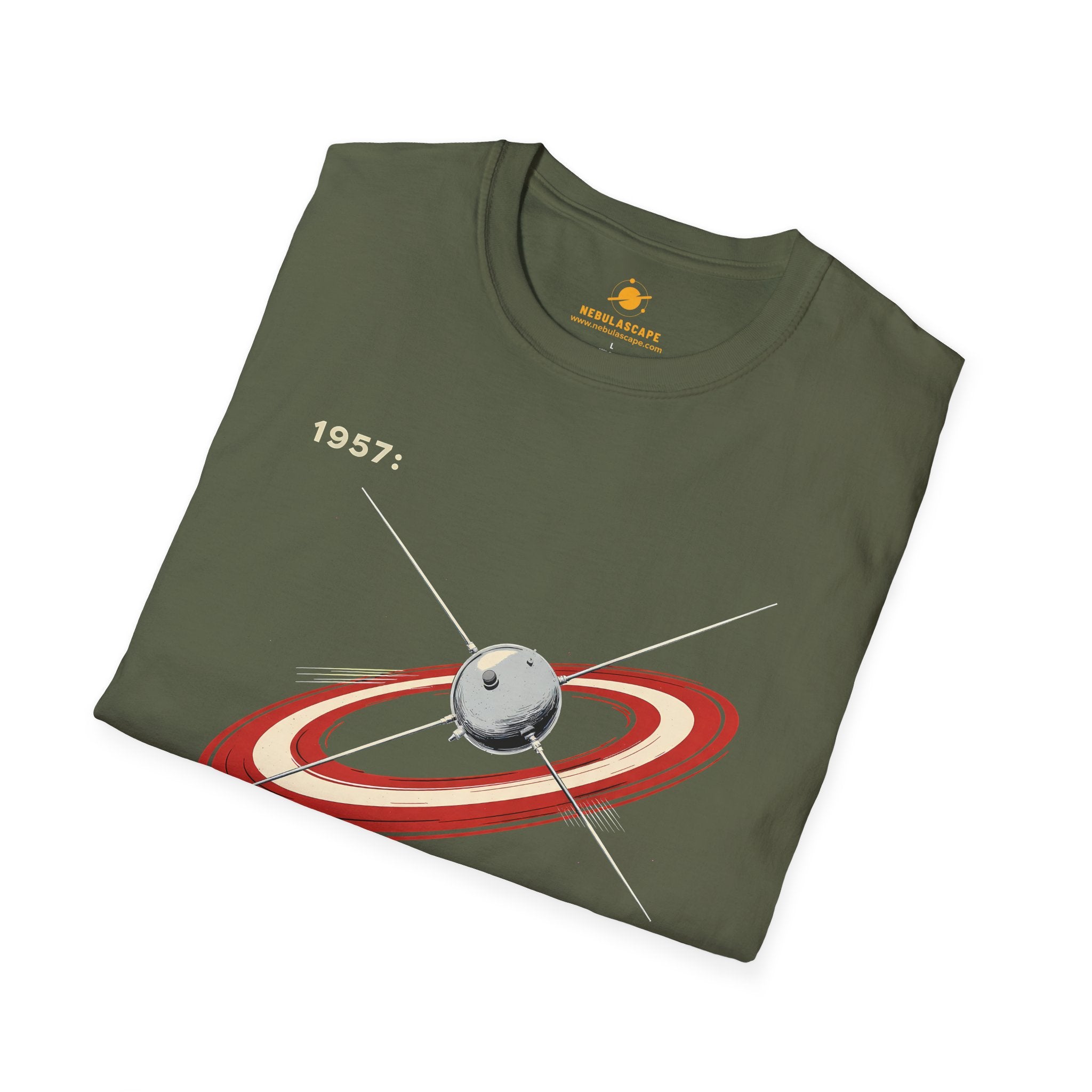 Sputnik First Signal 1957 Design 2 T-Shirt