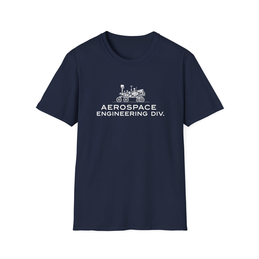 Aerospace Engineering Div. T-Shirt — Vintage Mars Rover Graphic Tee