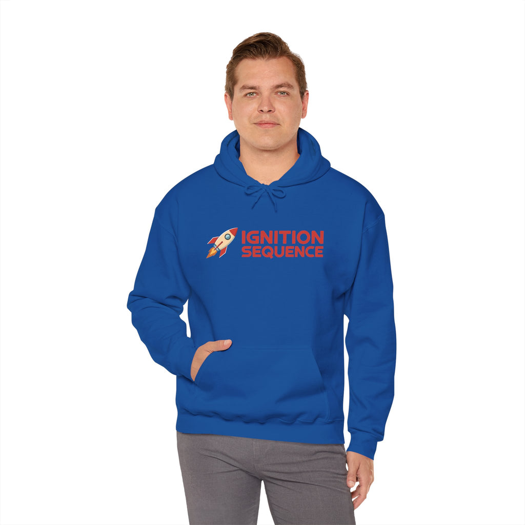 Ignition Sequence Hoodie — Rocket Logo Hooded Sweatshirt