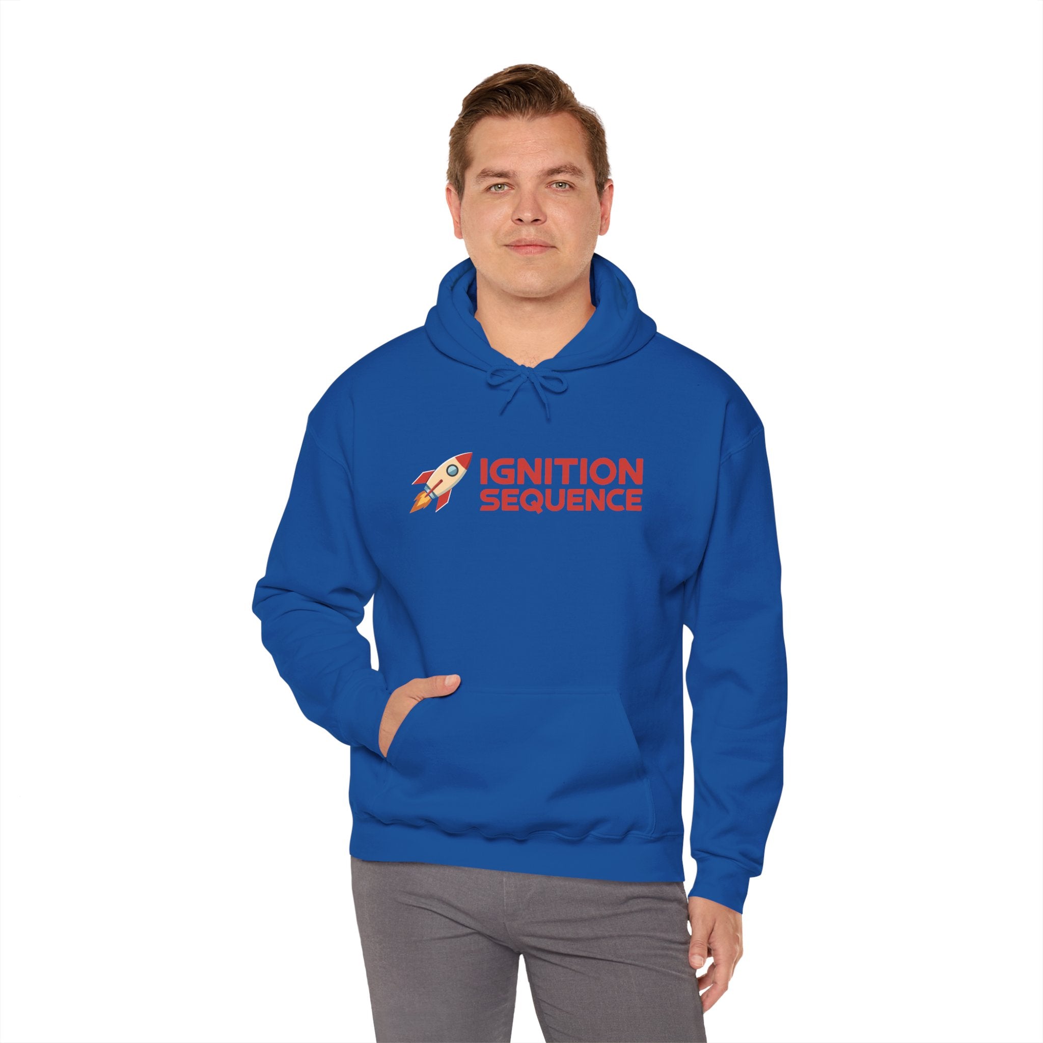 Ignition Sequence Hoodie — Rocket Logo Hooded Sweatshirt