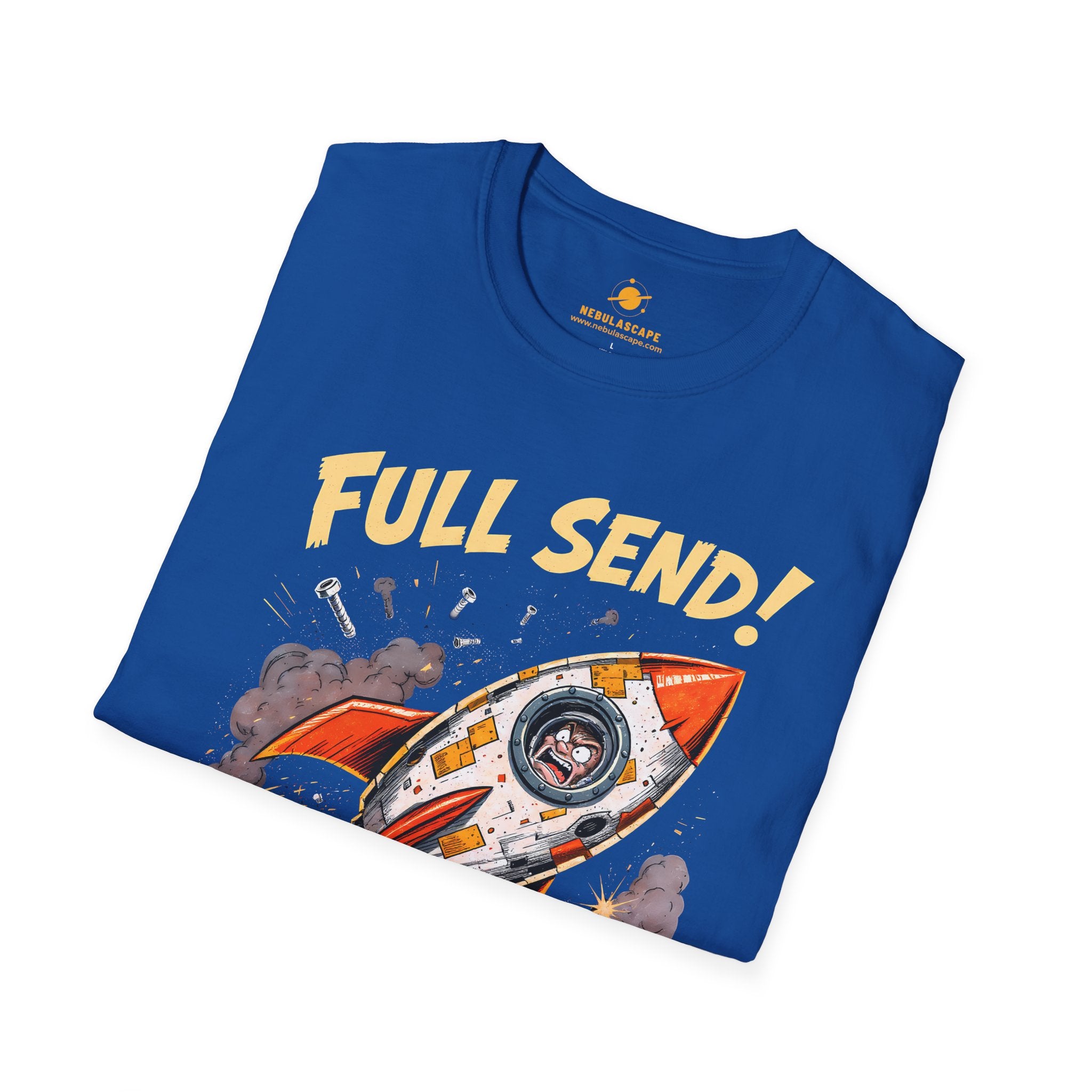 Full Send Rocket Launch Design 2 T-Shirt