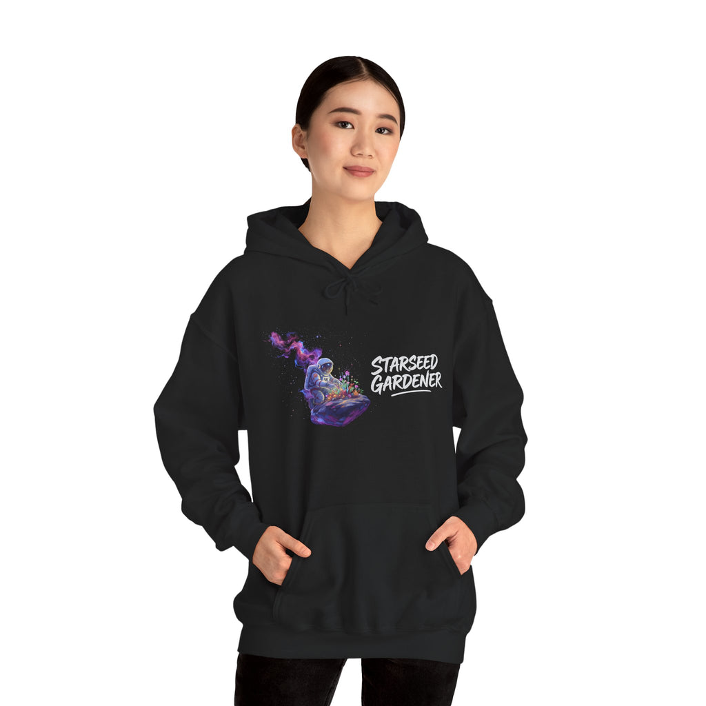 Starseed Gardener Hoodie — Cosmic Plant Lover Pullover