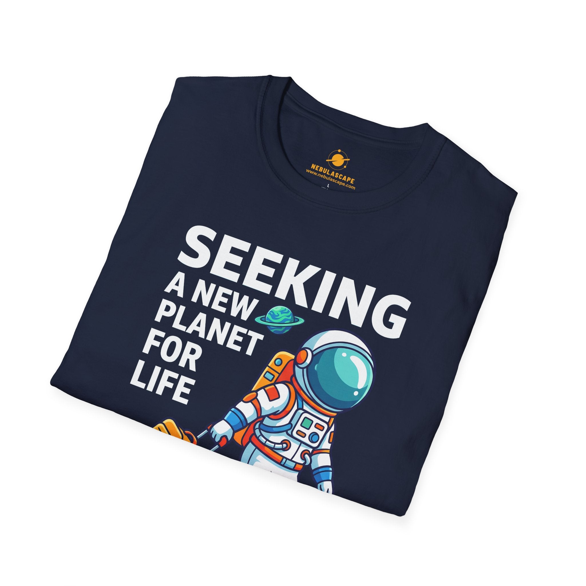 Seeking a New Planet Astronaut T-Shirt