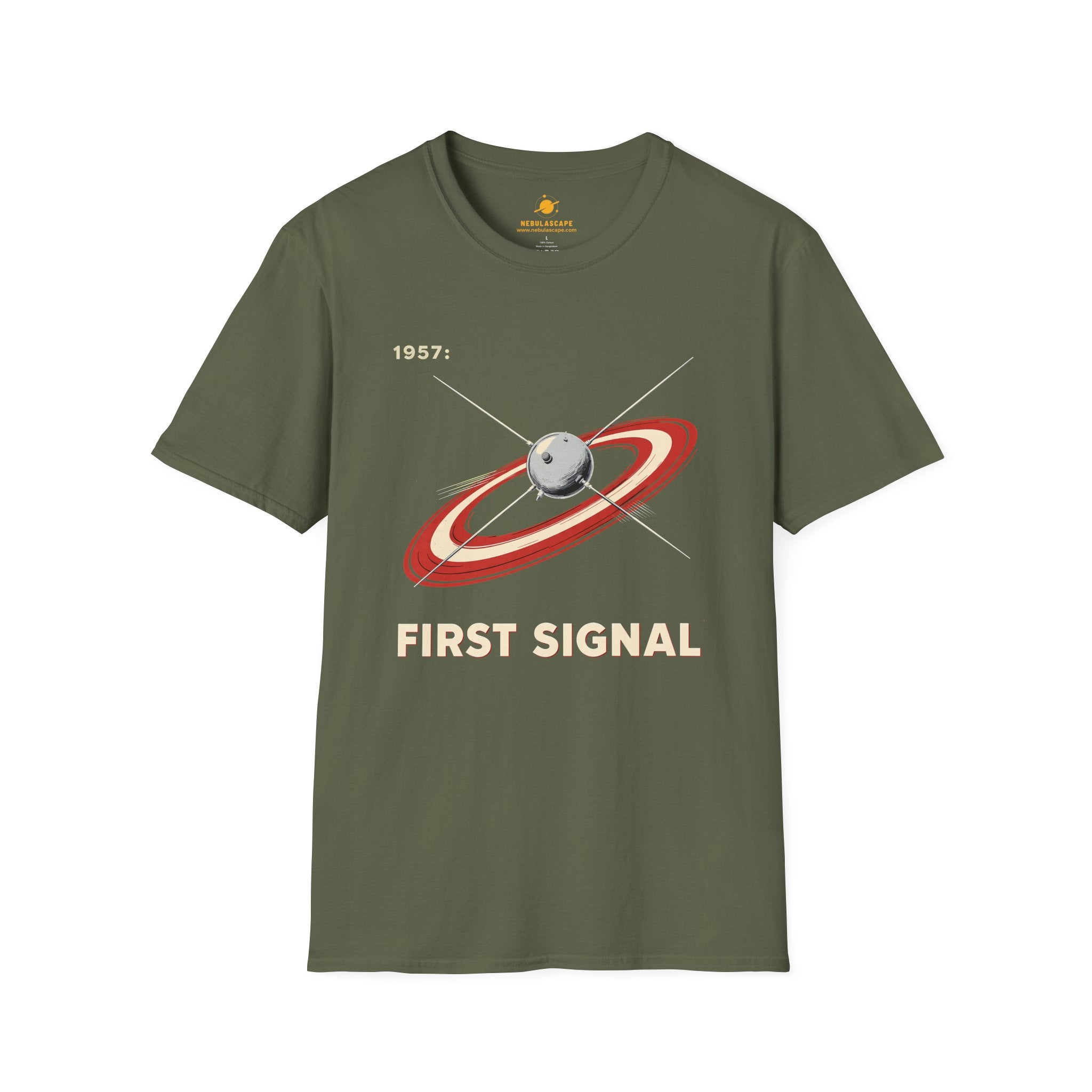 Sputnik First Signal 1957 Design 2 T-Shirt