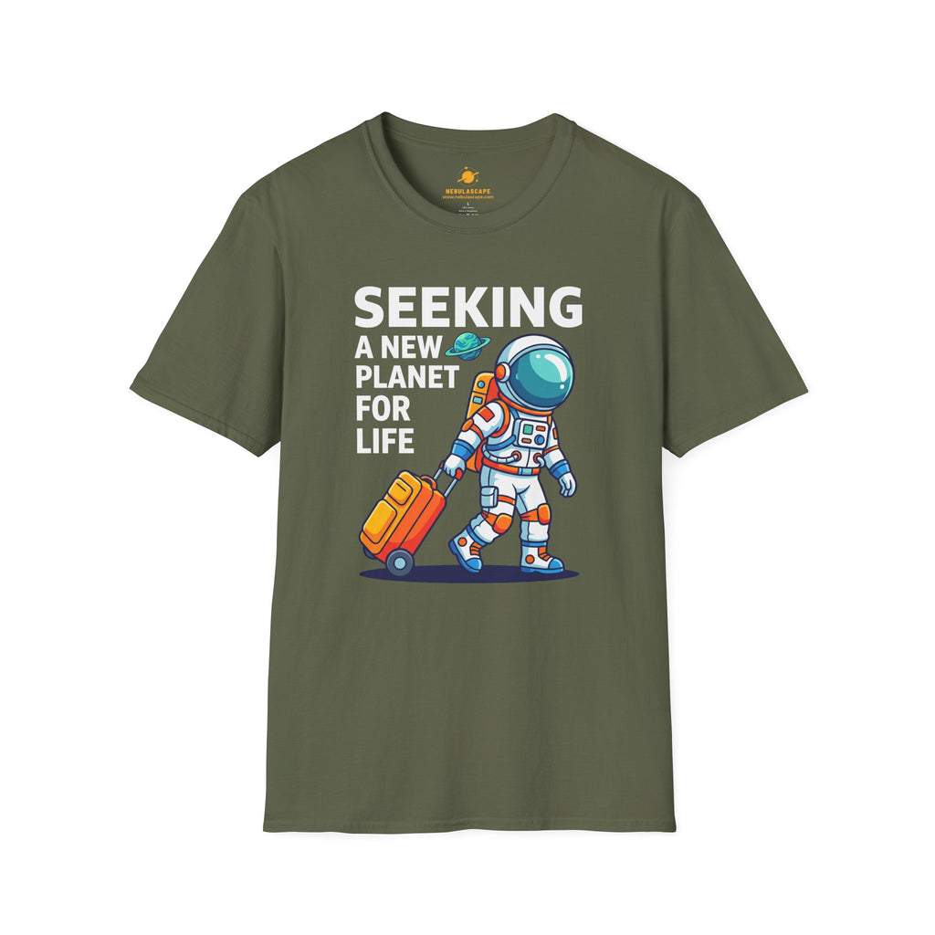 Seeking a New Planet Astronaut T-Shirt