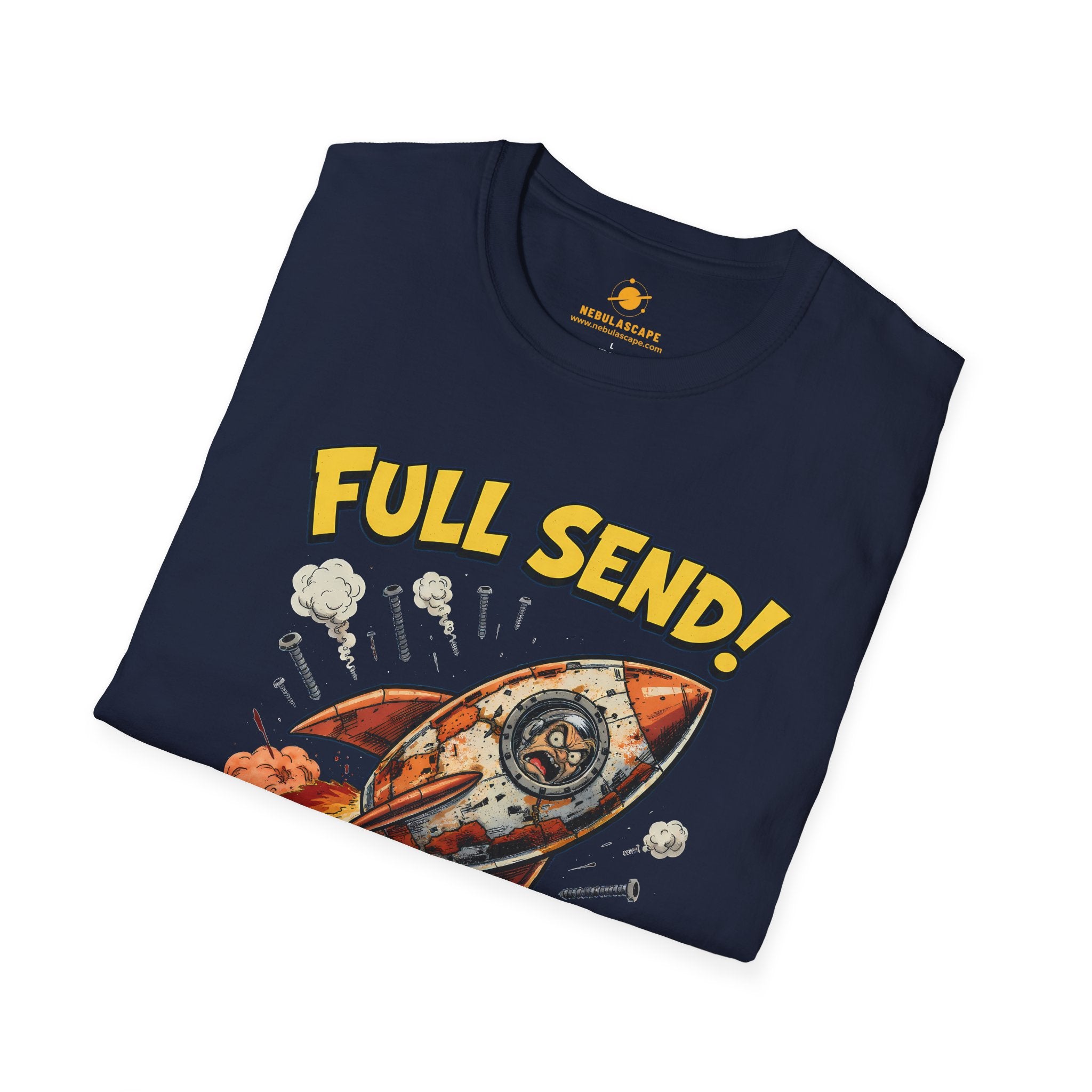 Full Send Rocket Launch T-Shirt