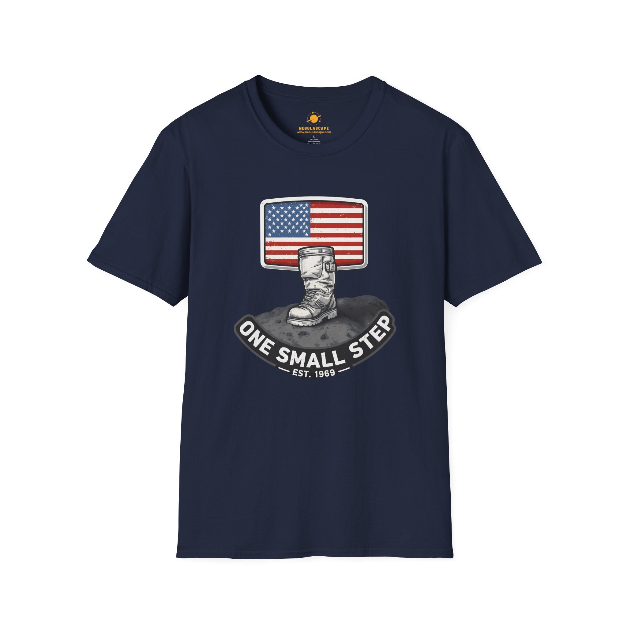 One Small Step NASA Moon Landing T-Shirt