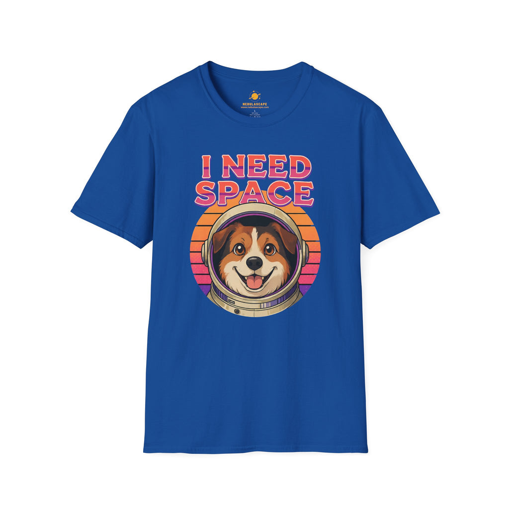 I Need Space - Cute Dog Astronaut T-Shirt