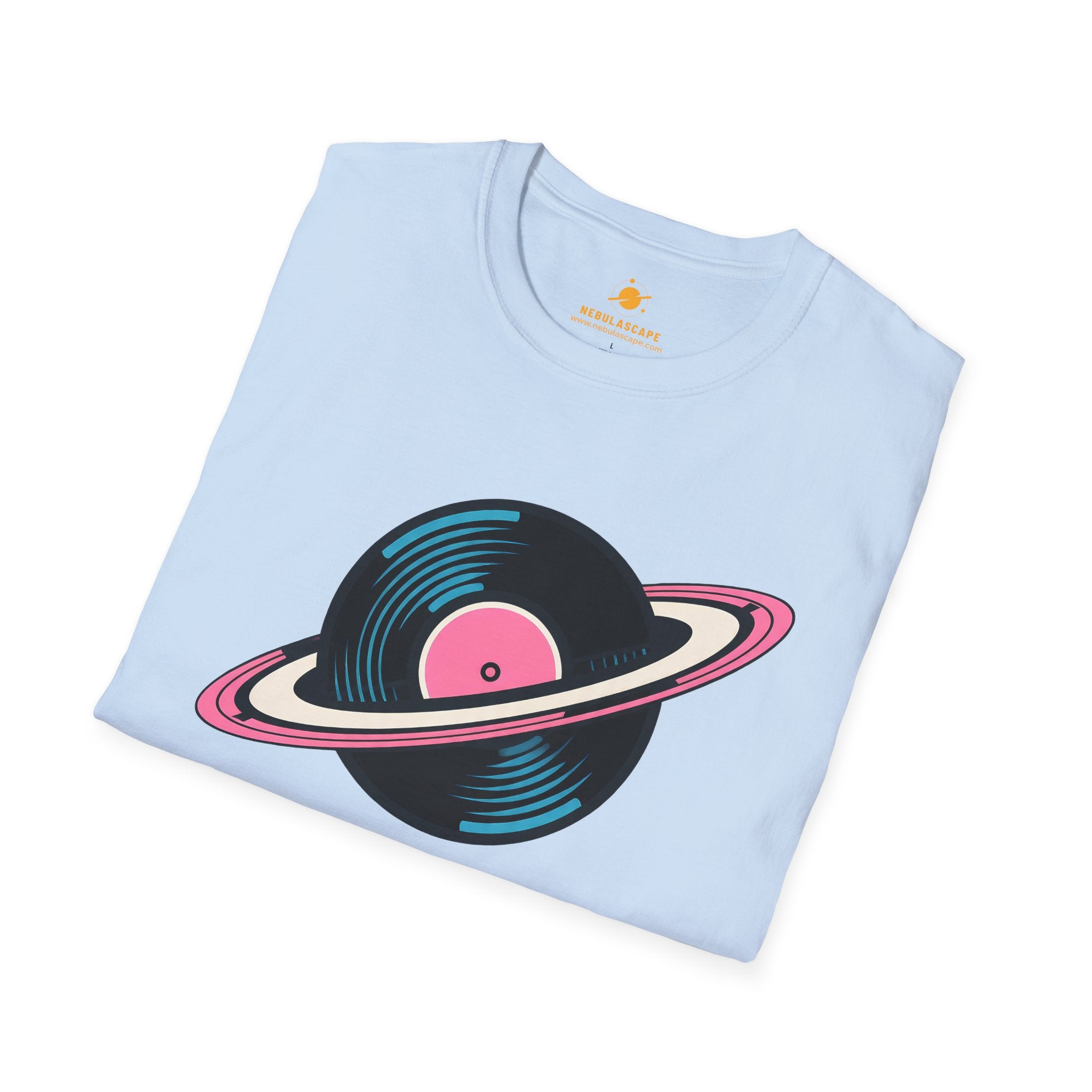 Sounds Of Space Planet Record Disc T-Shirt